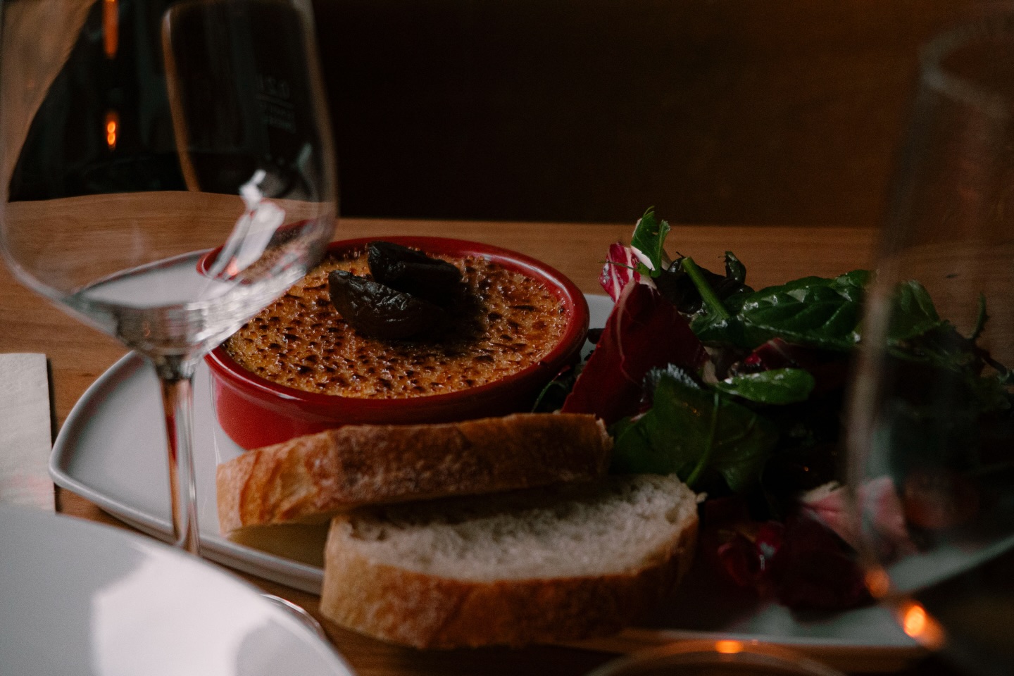 Terrine und Bruschettas